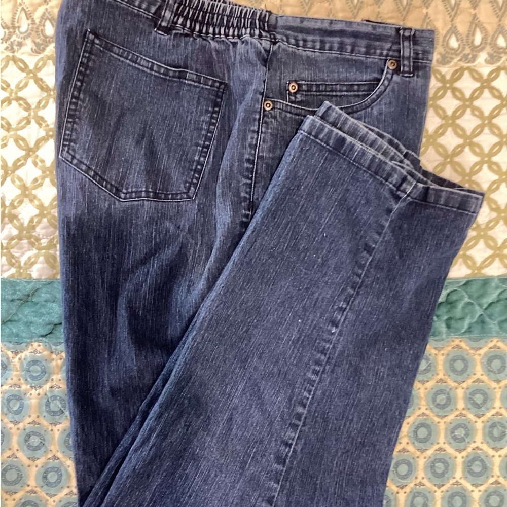 Ruby Rd. 12P jeans. Worn a few times, but they didn’t fit me right.